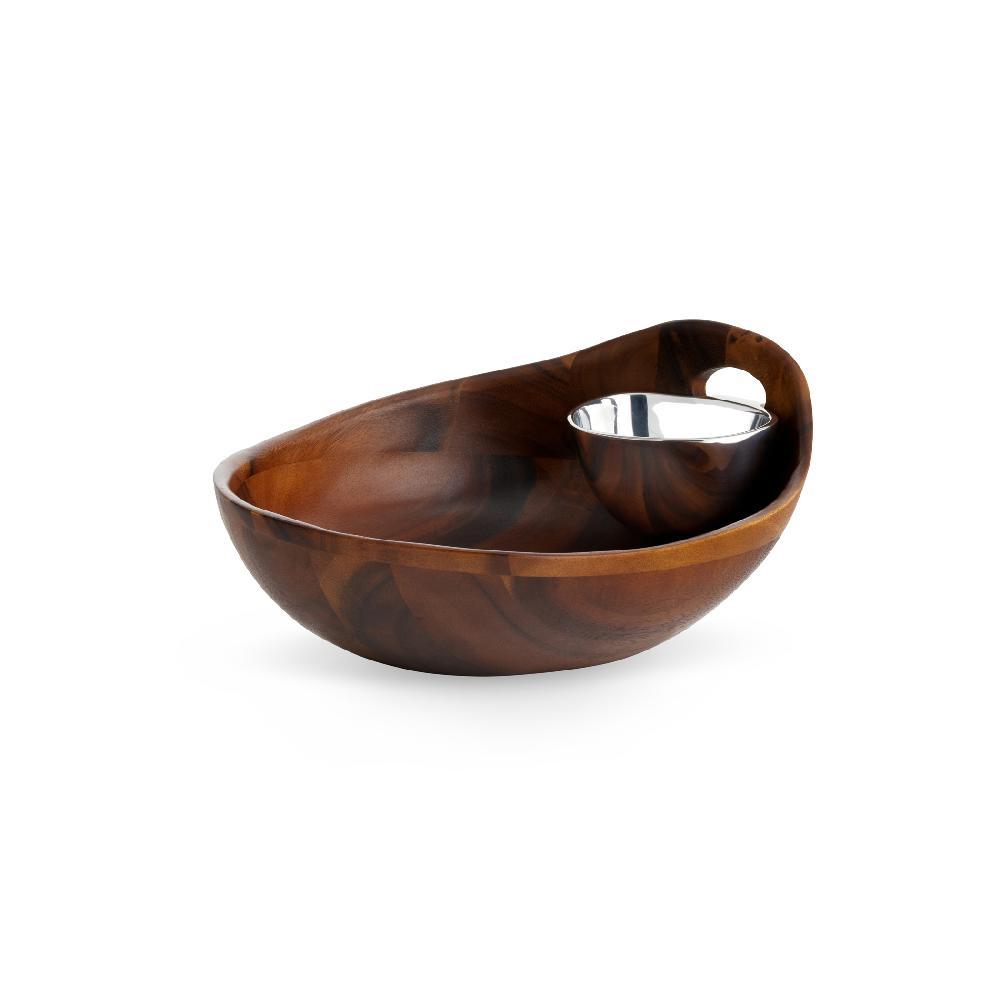 nambé Portables Chip & Dip