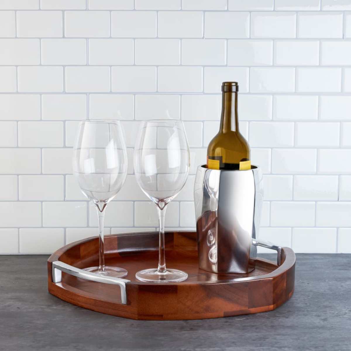 Nambé Rivet Wine Chiller