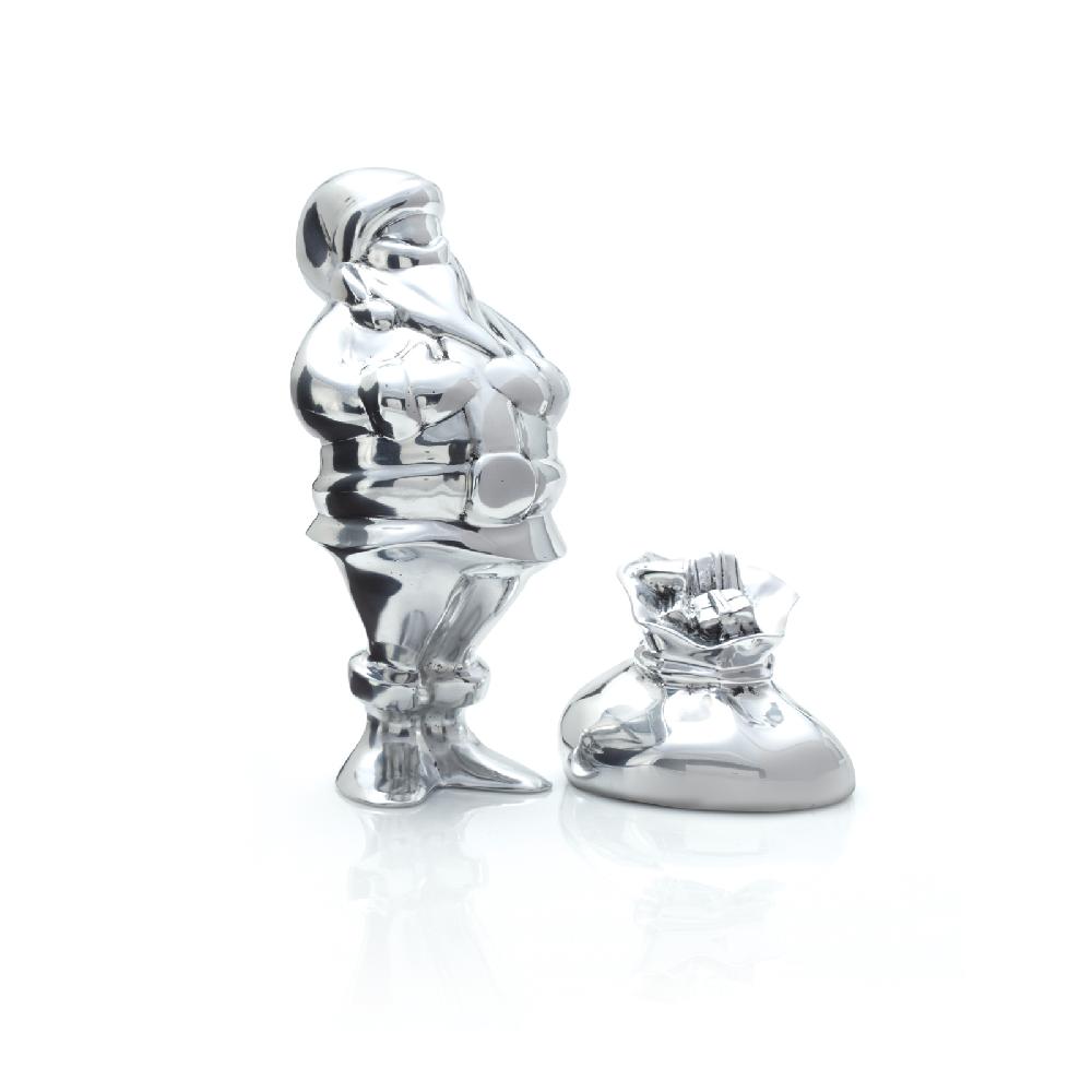 nambé Santa with Gift Bag