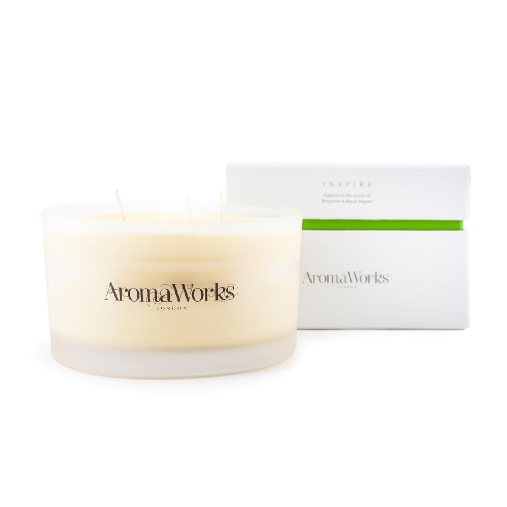 nambé Signature 3-Wick Candle - Inspire