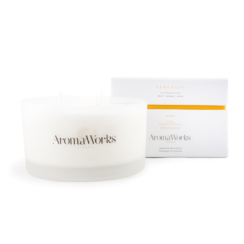 nambé Signature 3-Wick Candle - Serenity