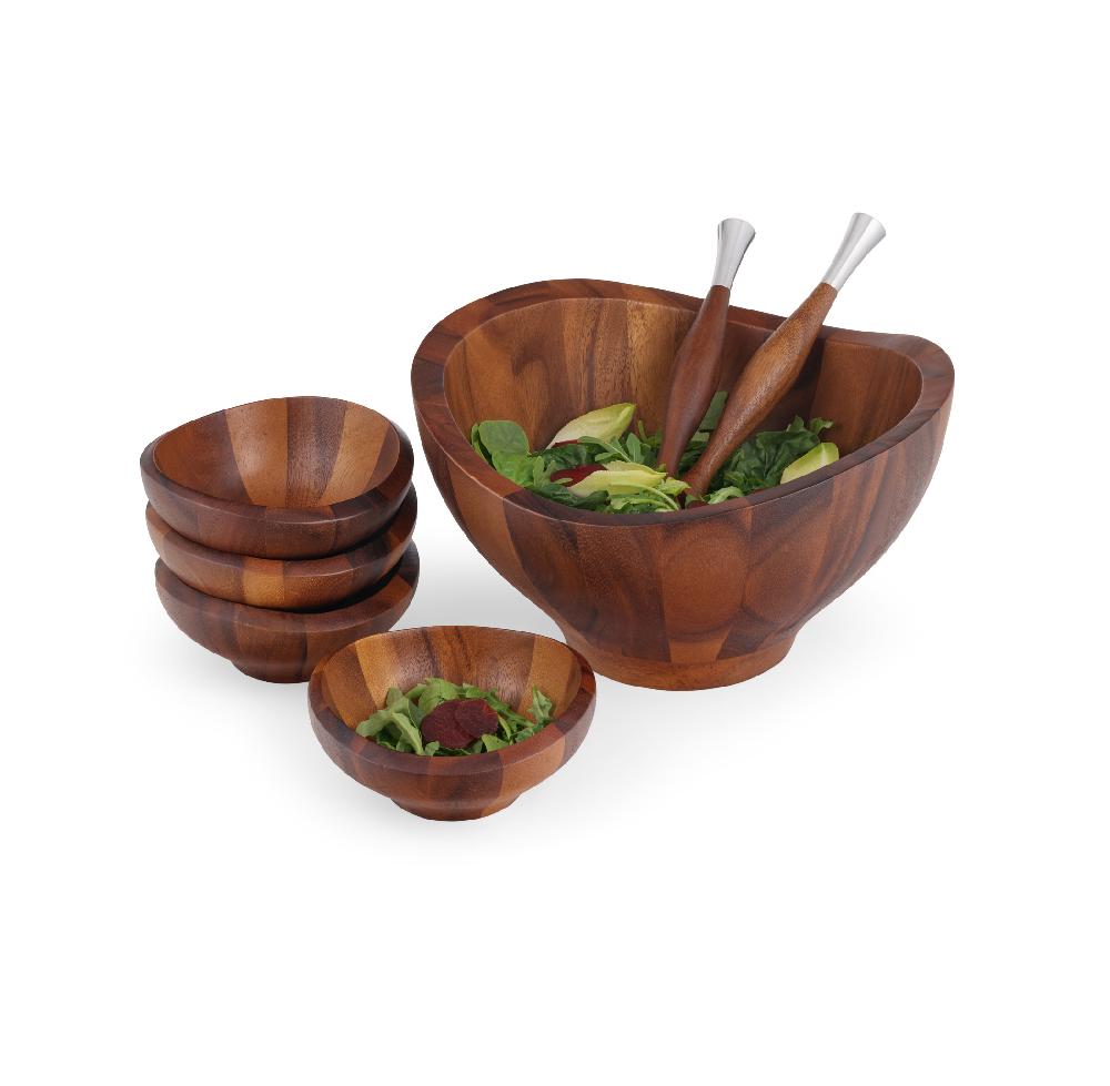 Nambé Solstice 7-Pc Salad Set