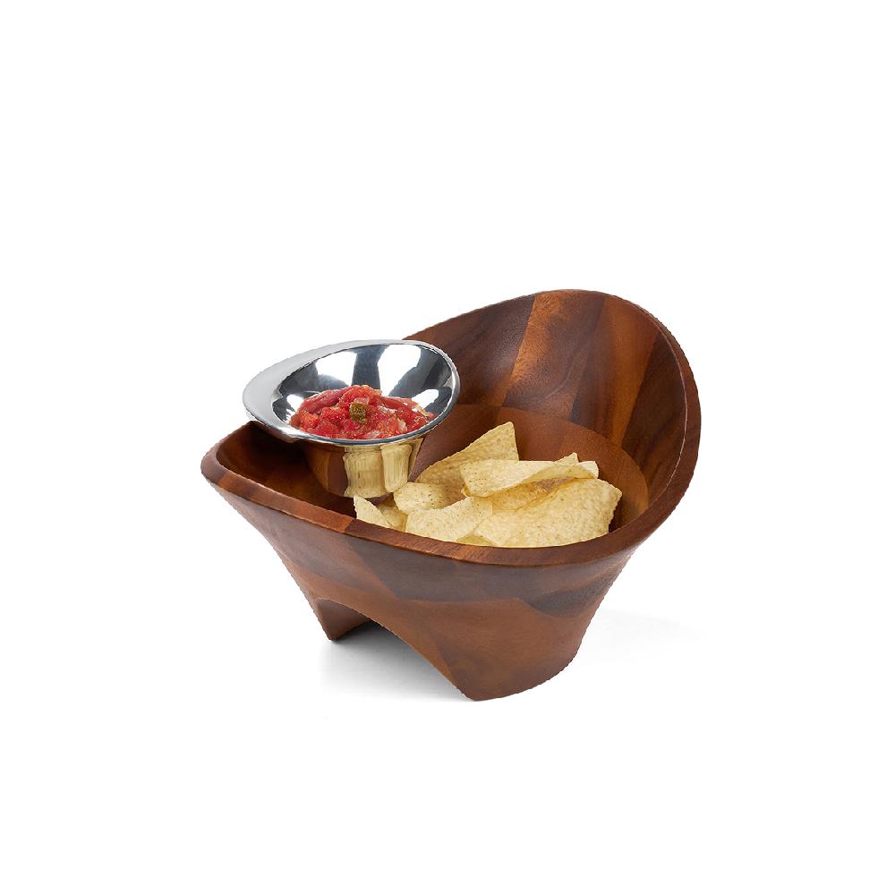 Nambé Stadium Chip & Dip