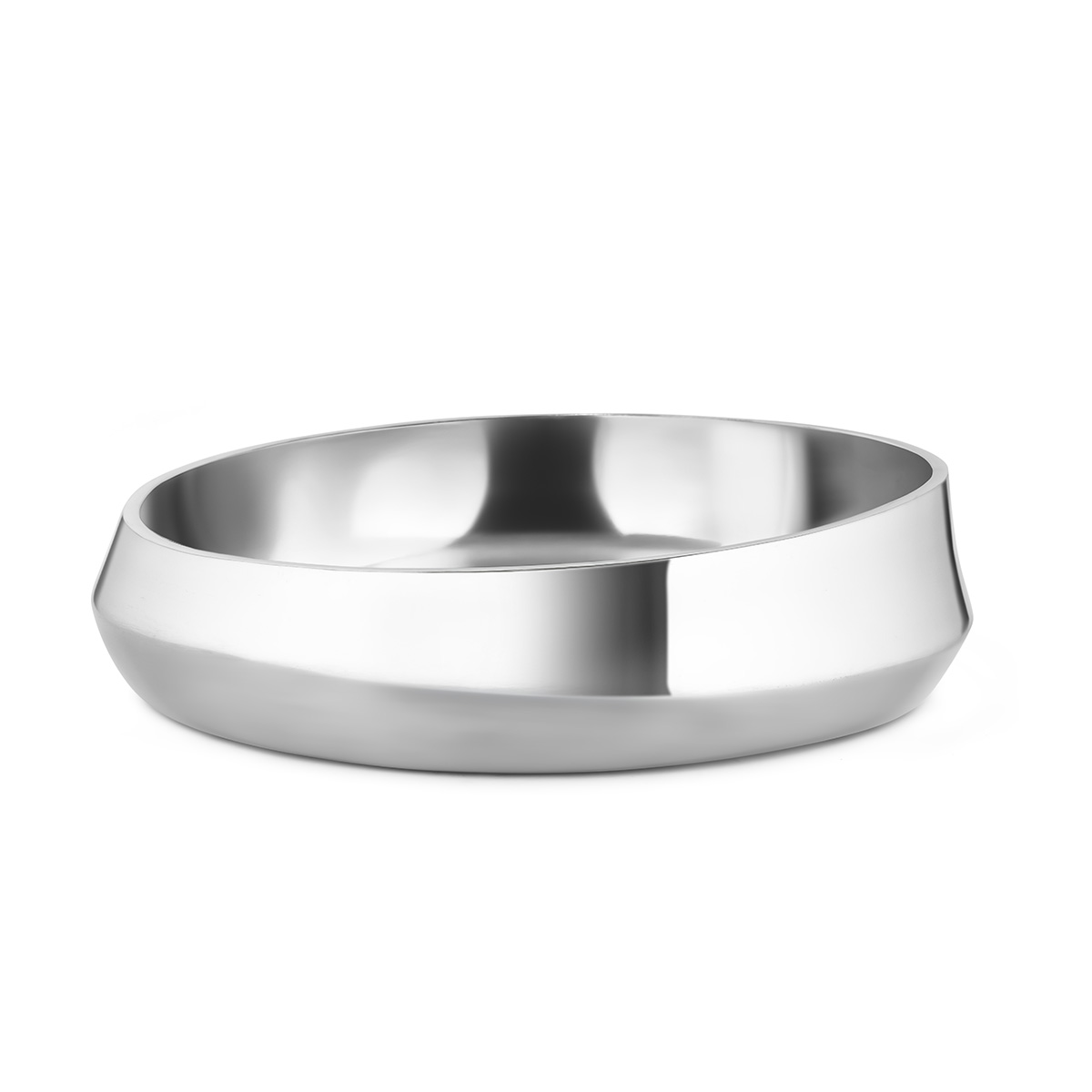 nambé Symphony Low Bowl