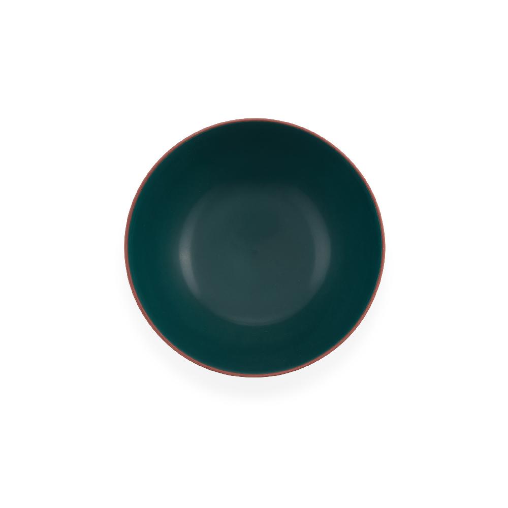 Nambé Taos Deep Serving Bowl - Jade