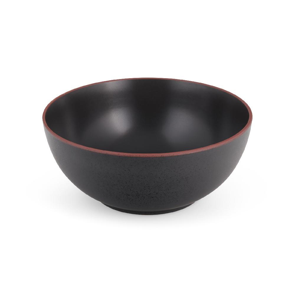 Nambé Taos Deep Serving Bowl - Onyx