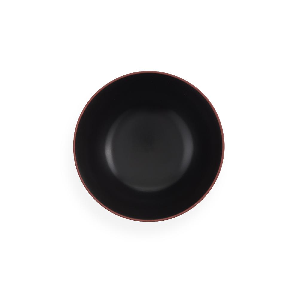 Nambé Taos Deep Serving Bowl - Onyx