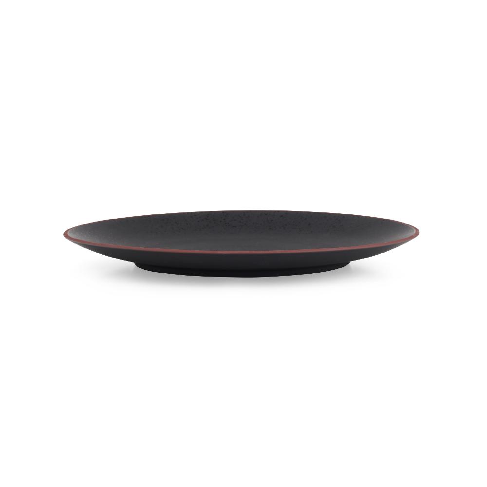 Nambé Taos Dinner Plate - Onyx