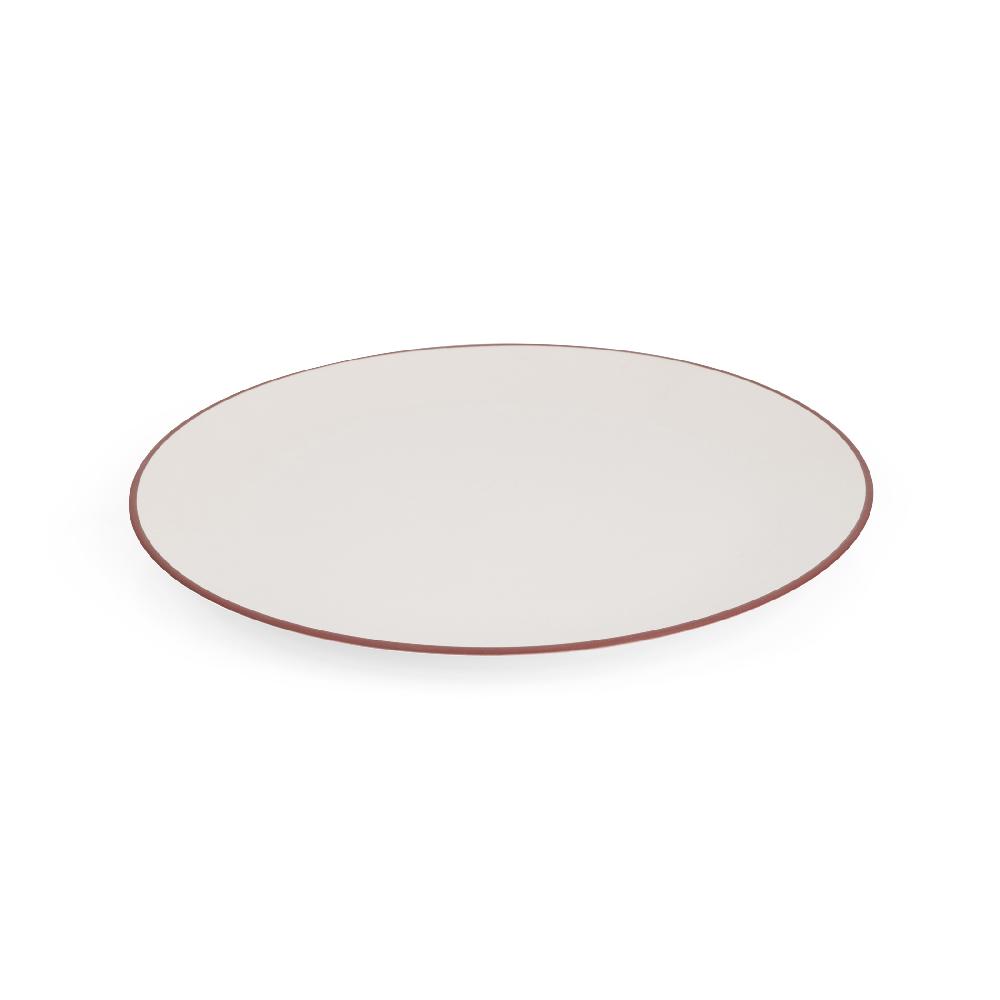 Nambé Taos Round Serving Platter - Agate