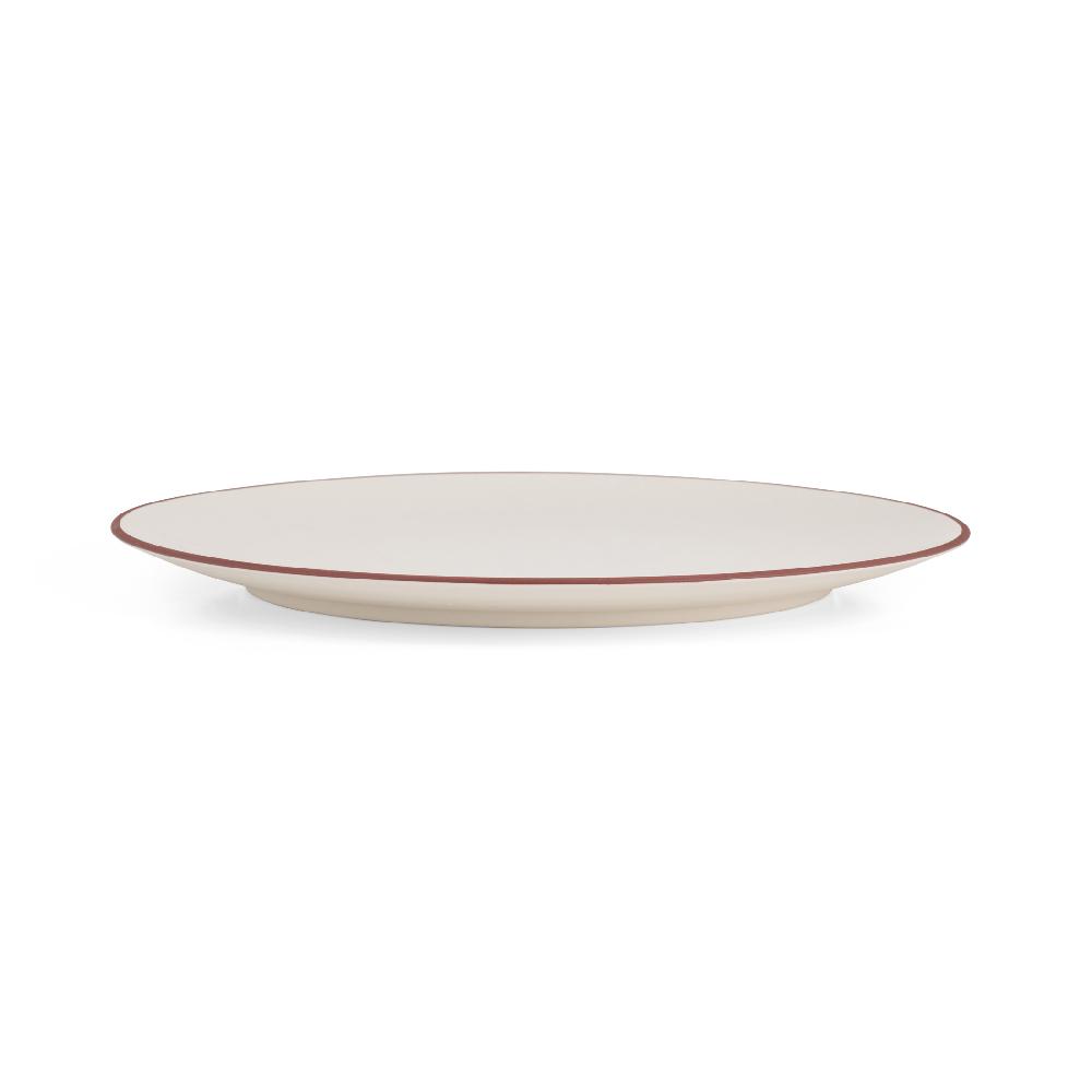 Nambé Taos Round Serving Platter - Agate