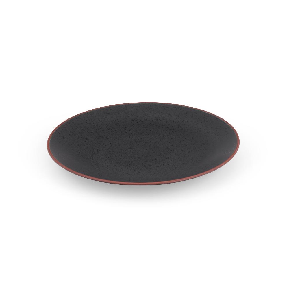 Nambé Taos Salad Plate - Onyx