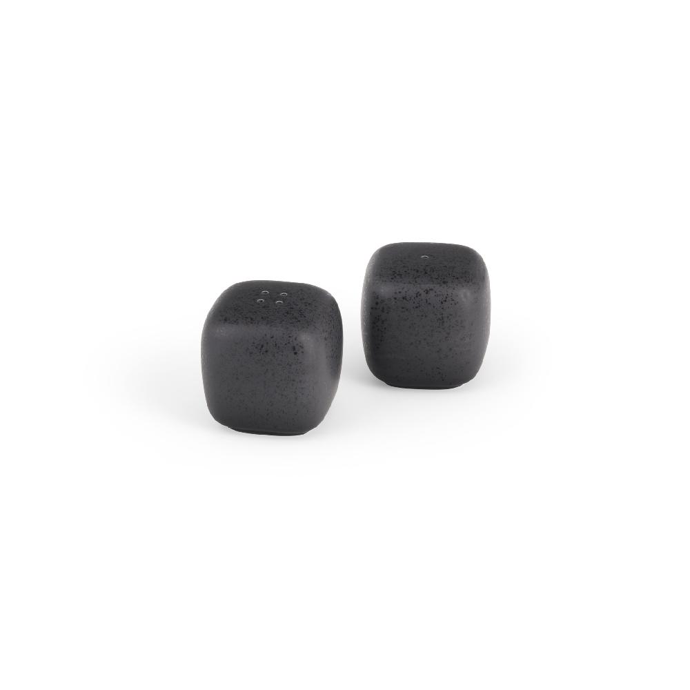 nambé Taos Salt & Pepper Shakers - Onyx