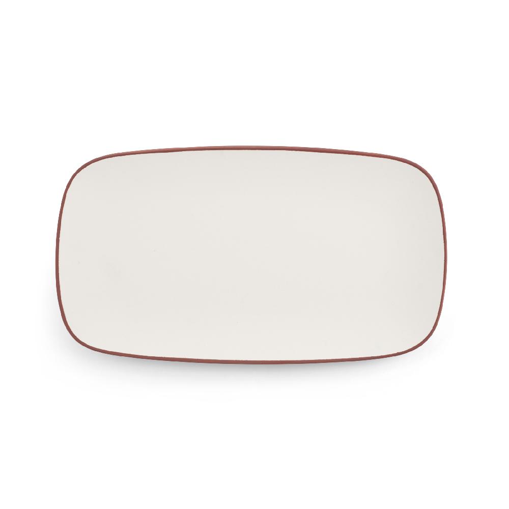 nambé Taos Soft Rectangular Platter - Agate