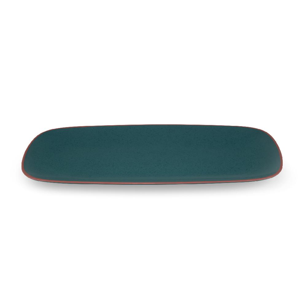 Nambé Taos Soft Rectangular Platter - Jade