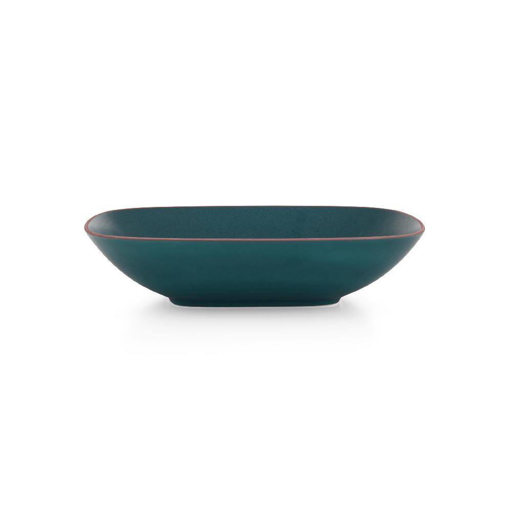 nambé Taos Soft Square Serving Bowl - Jade