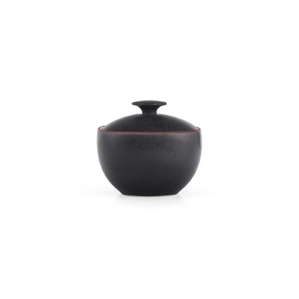 nambé Taos Sugar Bowl - Onyx