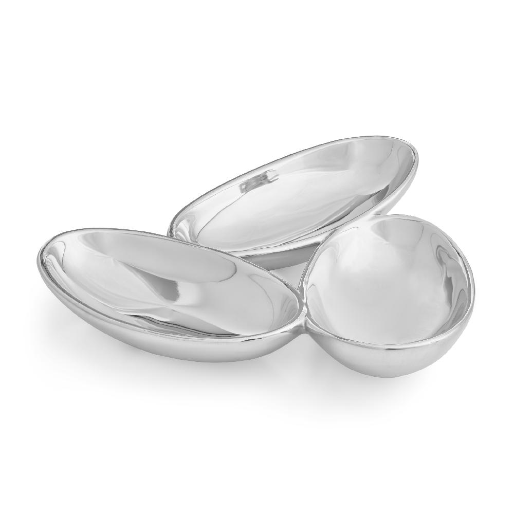 nambé Tipsy Condiment Server