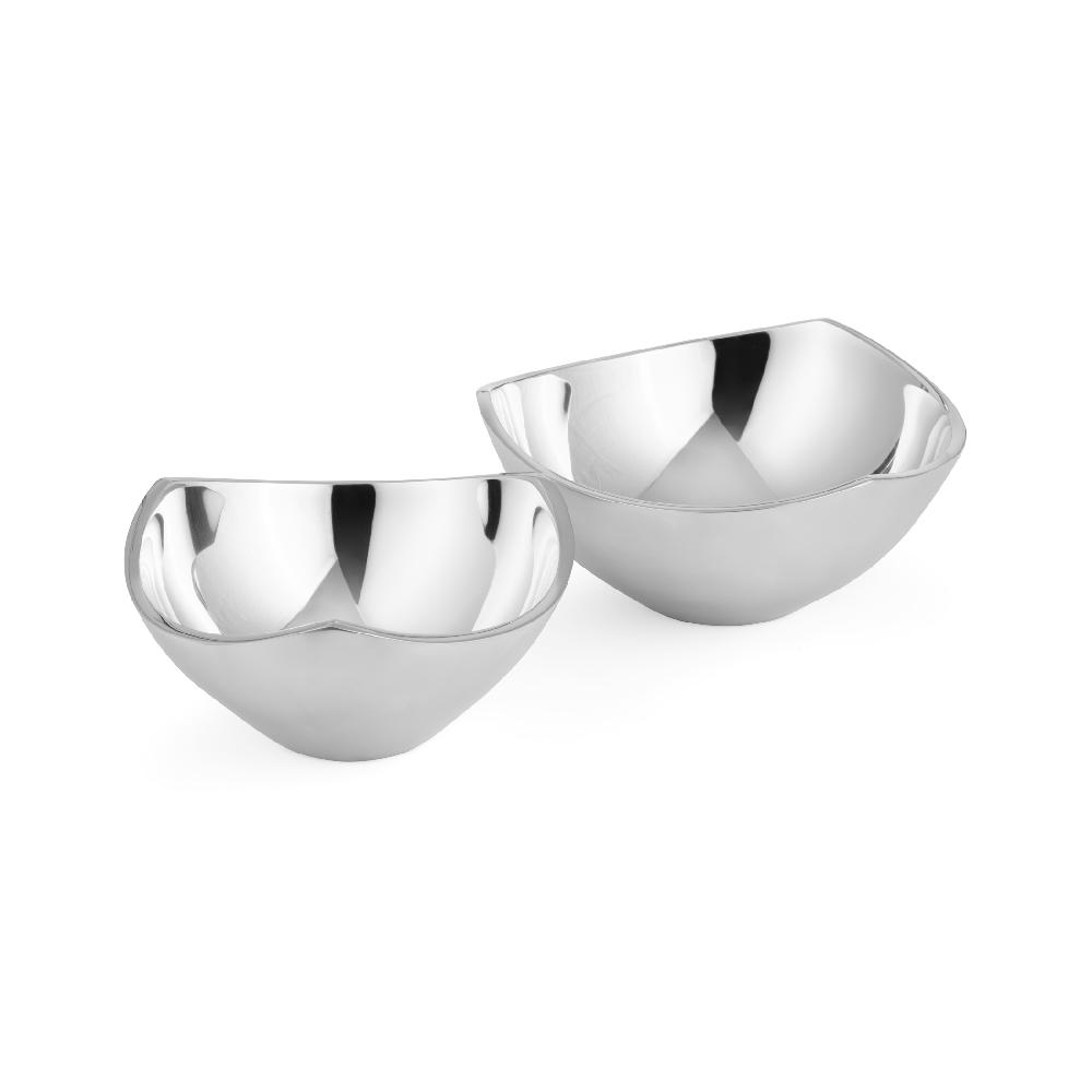 nambé Tri-Corner Bowl 2-Piece Gift Set