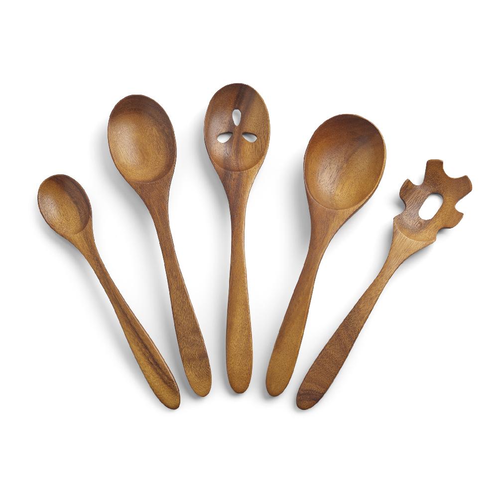 nambé Tulip Wood Kitchen Tools
