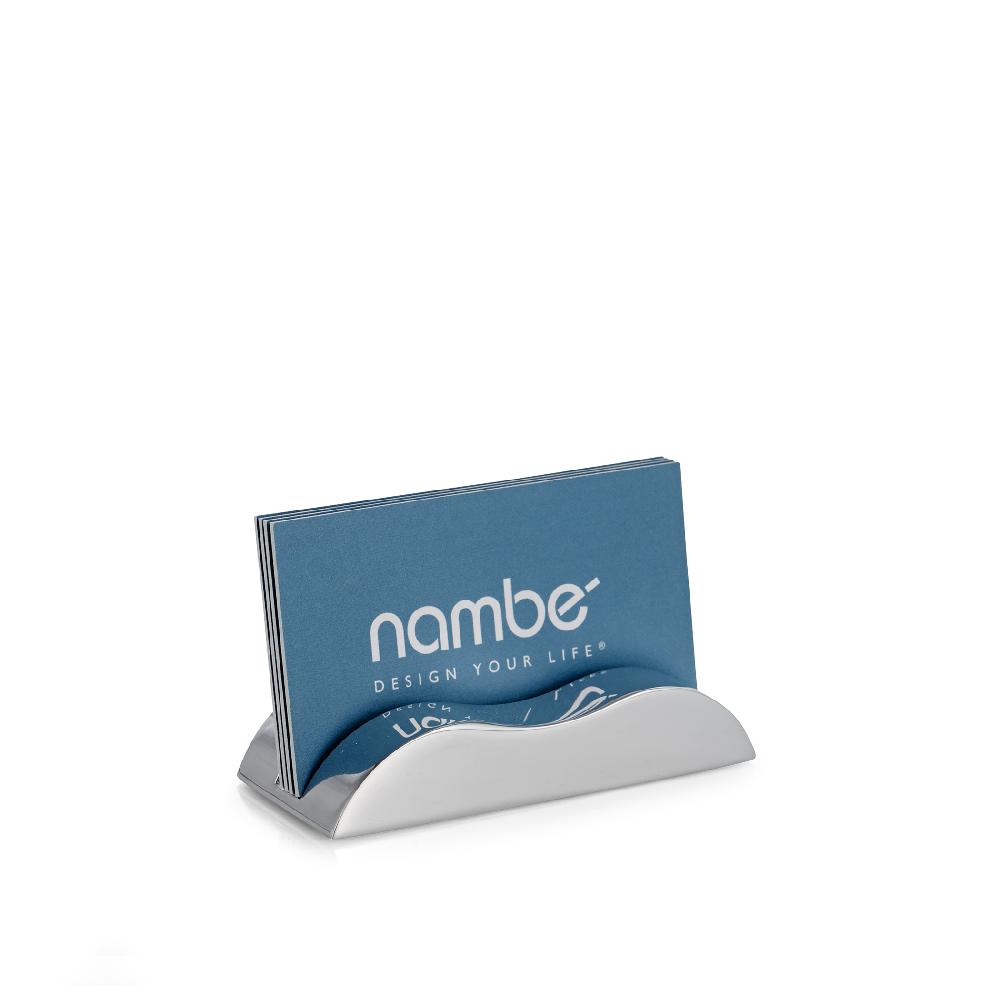Nambé Wave Business Card Holder