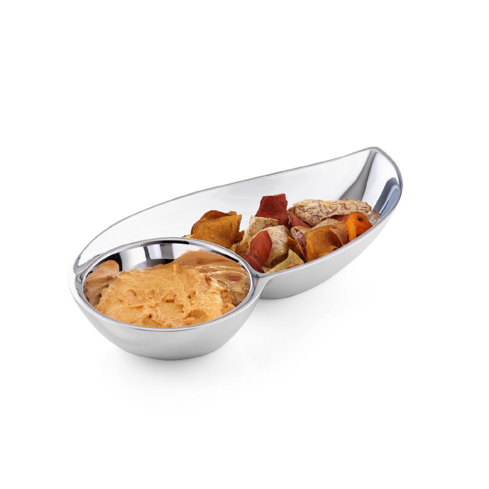 Nambé Wing Chip & Dip