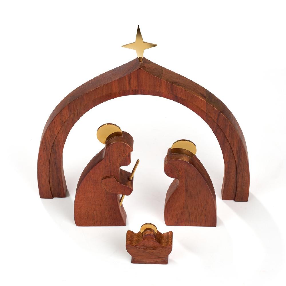 Nambé Wood Holy Family