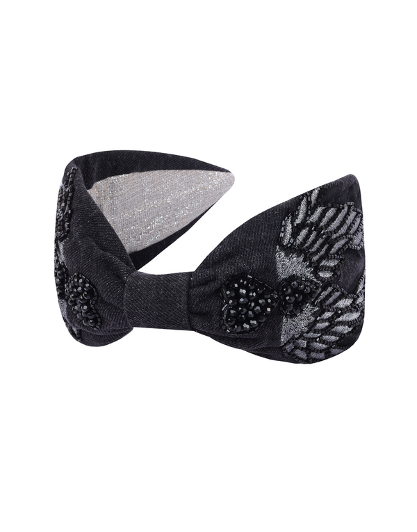 namjosh Black Wings Headband