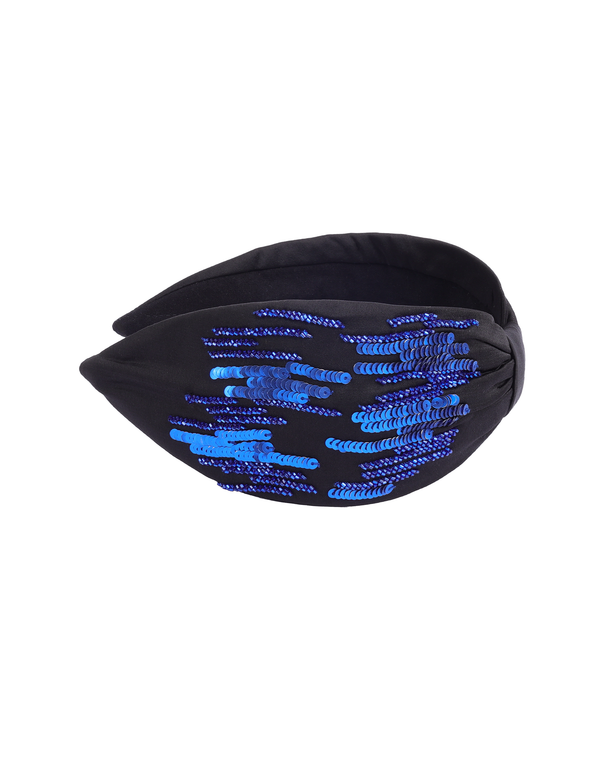 Namjosh Bleu Noir Headband