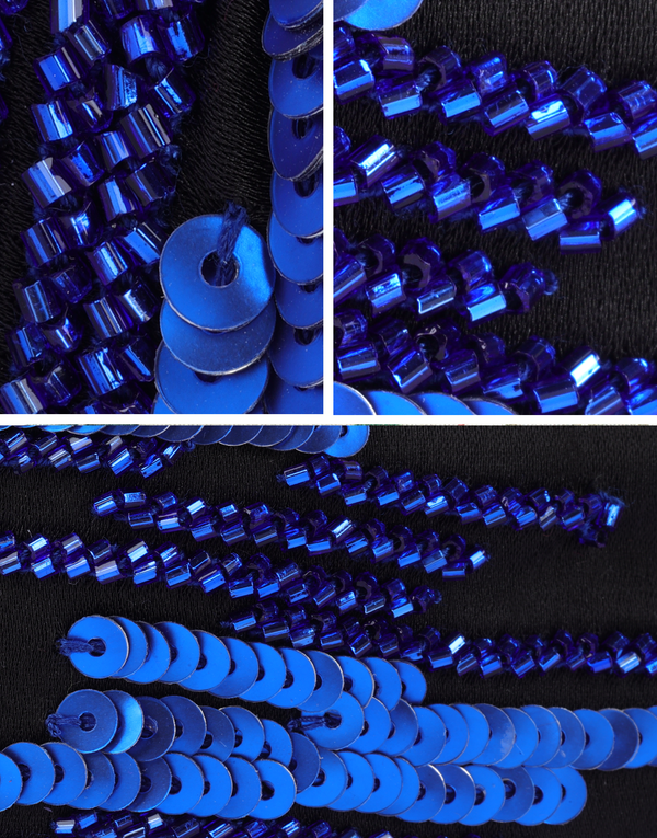 Namjosh Bleu Noir Headband