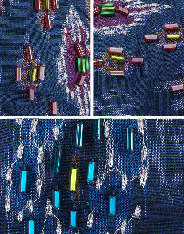 Namjosh Blue Ikat Headband