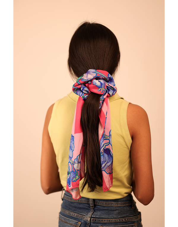Namjosh Blue Petal Scarf
