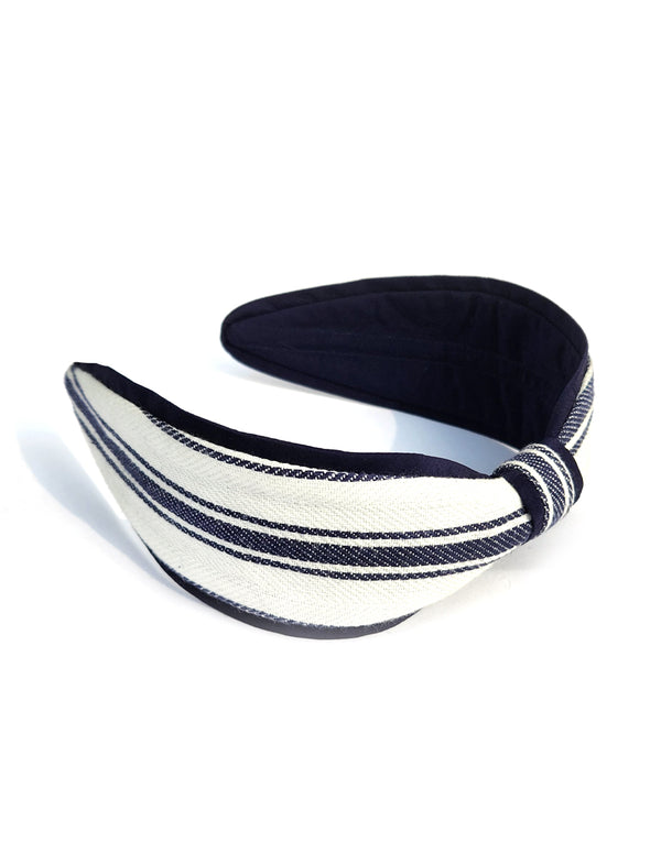 Namjosh Blue Strip Headband