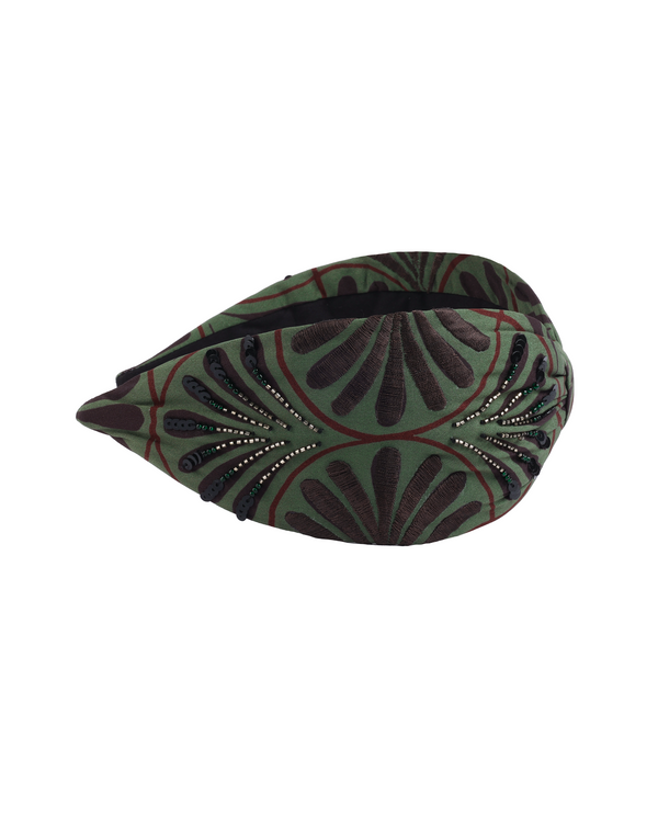 Namjosh Bold Leaf Headband