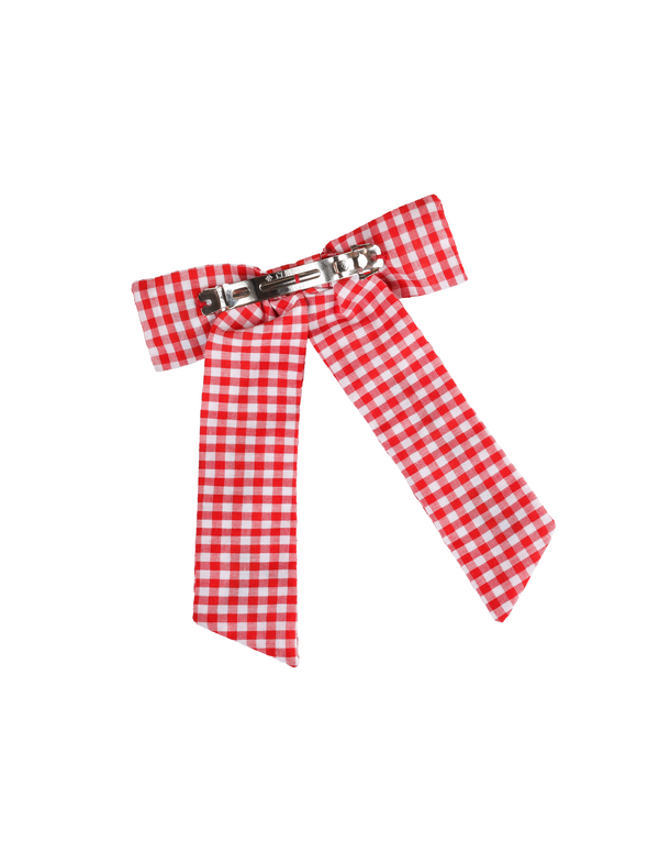 Namjosh Cherry Gingham Bow