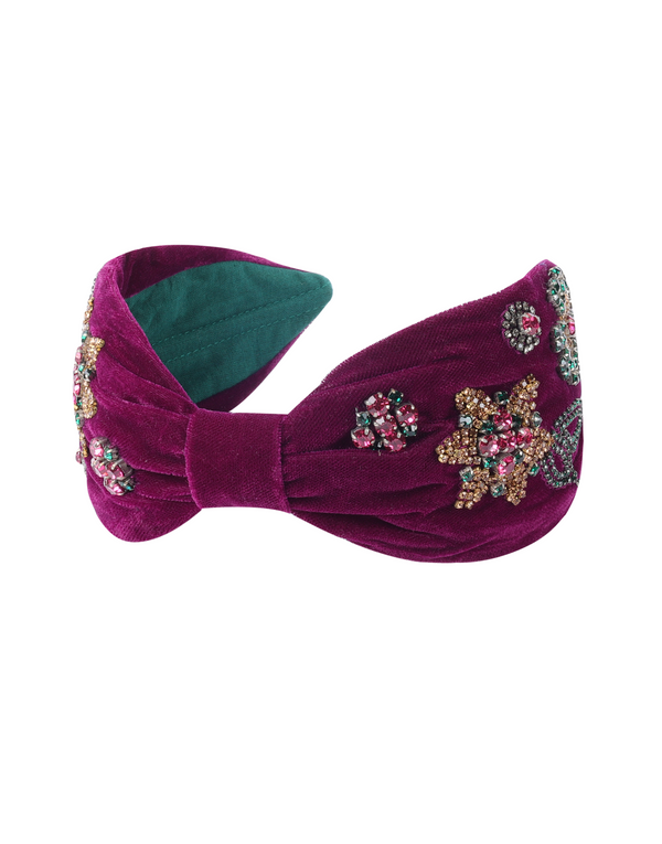 namjosh Crystal Chain Headband