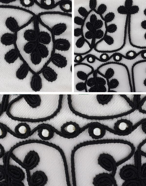 Namjosh Embroidered Floral Headband