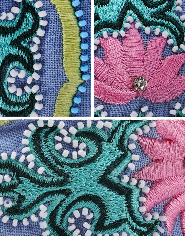 Namjosh Floral Embroidered Headband