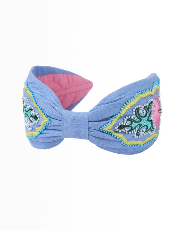 namjosh Floral Embroidered Headband