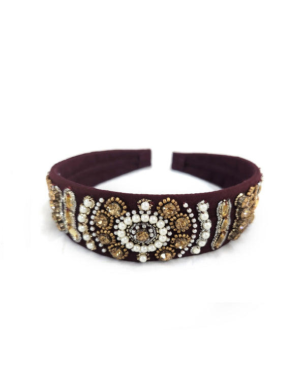 namjosh Gold Circle Headband
