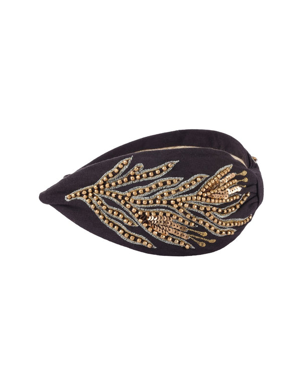 Namjosh Gold Expresso Headband