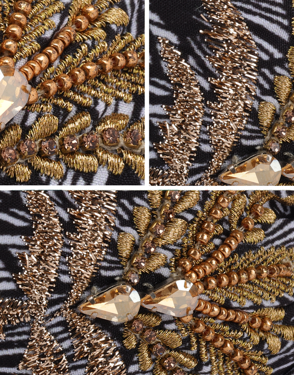 Namjosh Gold Palm Headband