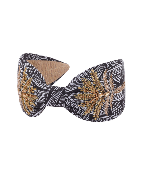 namjosh Gold Palm Headband