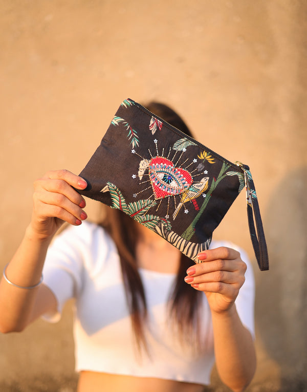 namjosh Heart & Eye Utility Pouch