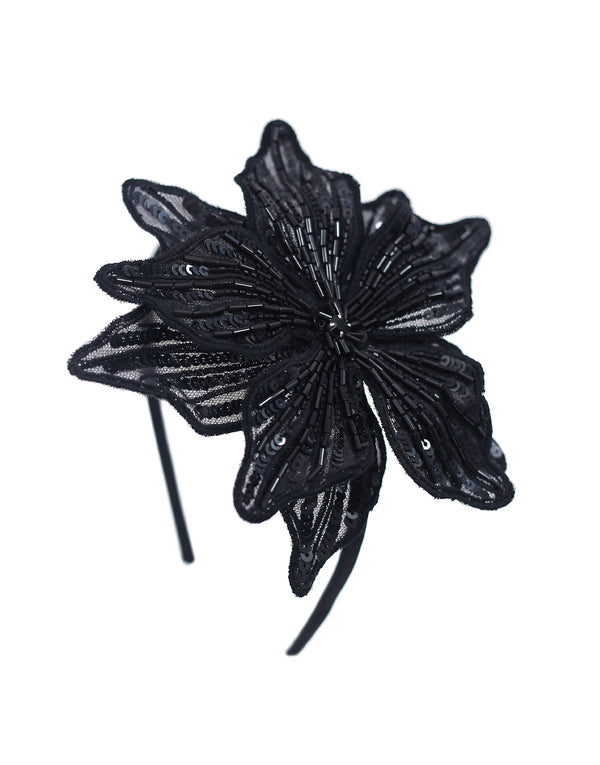 Namjosh Lilly Noir Headband