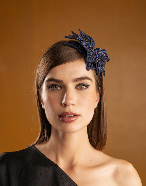 namjosh Midnight Lilly Headband