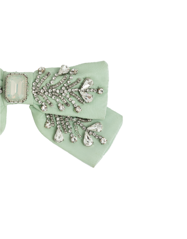 Namjosh Mint Raindrop Bow