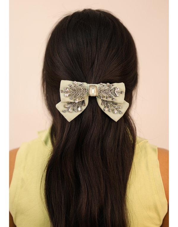 namjosh Mint Raindrop Bow