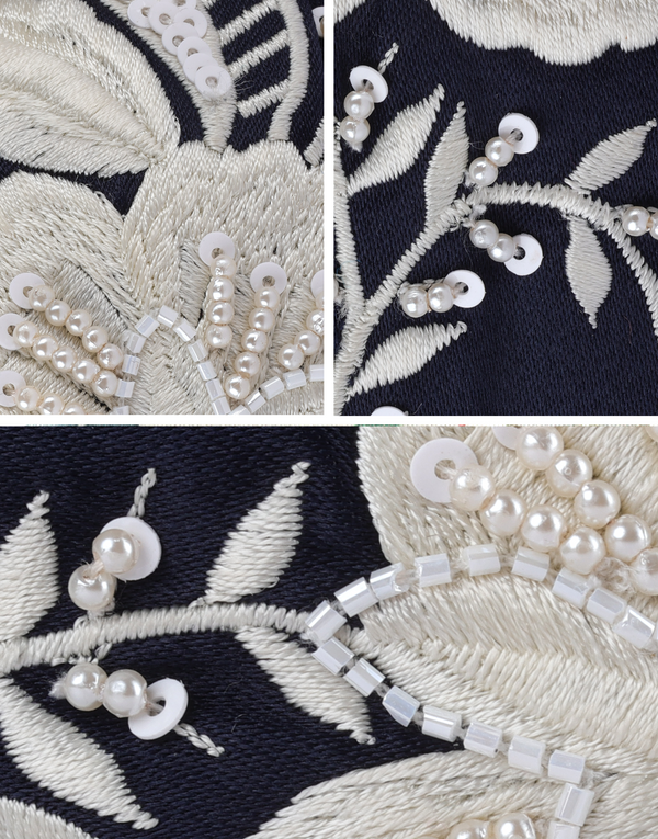 Namjosh Navy Blossom Charm