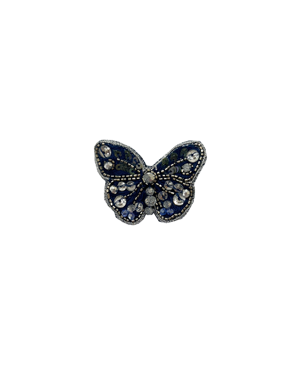 Namjosh Navy Butterfly Clip (Mini)