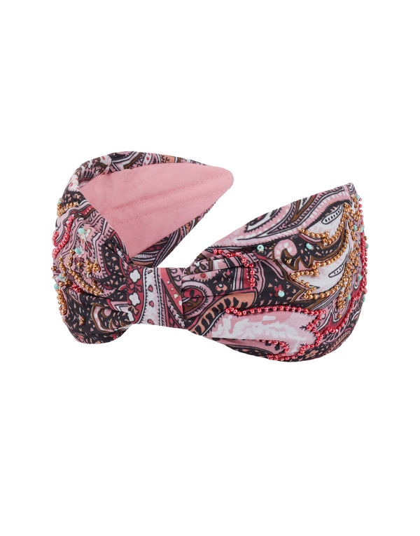 namjosh Paisley Print Headband